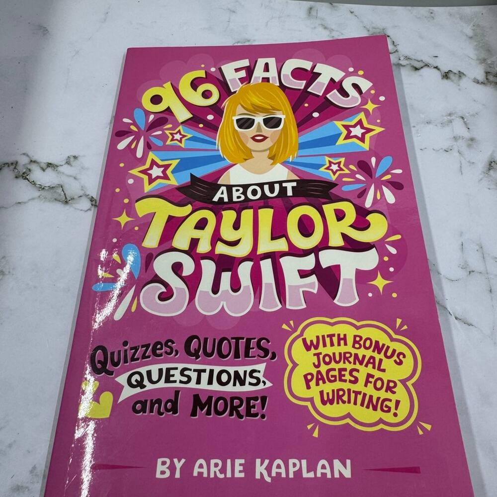 96 Facts About Taylor Swift Book